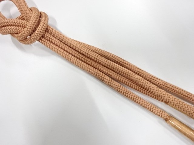 未使用品　正絹　手組帯締め